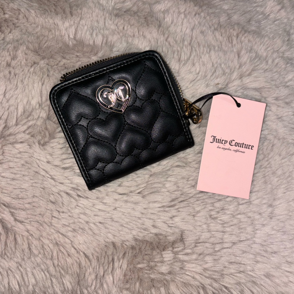 NWT Juicy Couture black wallet
